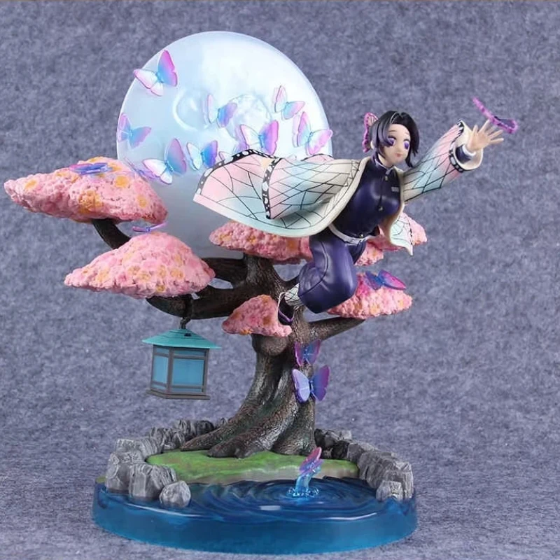 

Demon Slayer Gk Butterfly Handle Bug Pillars Tpa Anime Animation Peripheral Assembly Action Figure Ornaments Surprise Gift