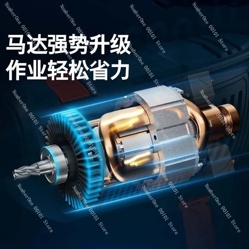 Cordless Electric Drill Impact Driver Multi Function Power Tool Set Rechargeable Hand Drill Screwdriver Kit with Forward Reverse