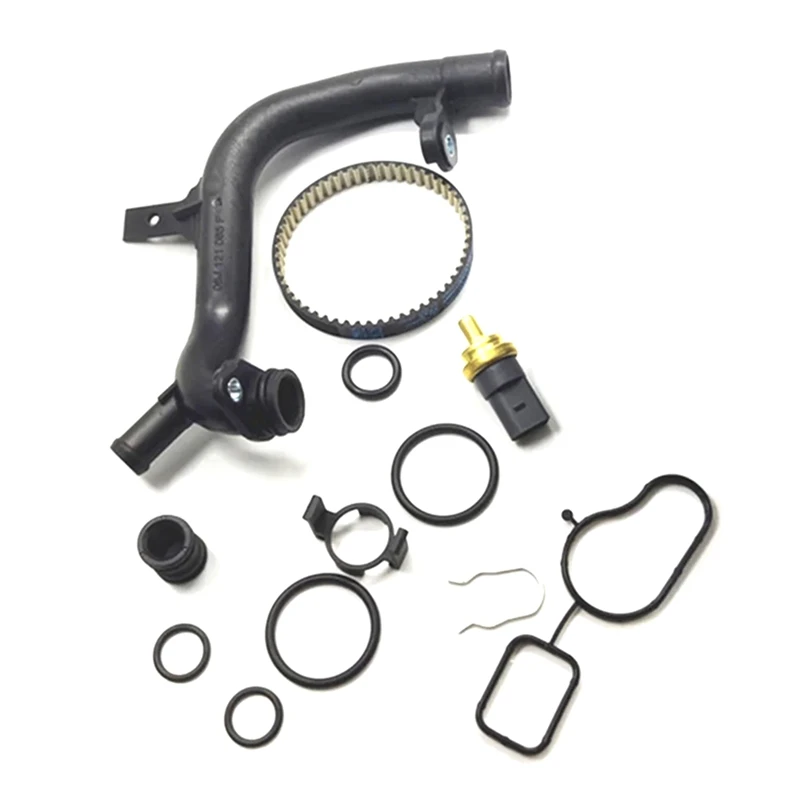 Water Pump Thermostat Assembly Repair Kit EA888 For VW Golf 6 Jetta GTI MK6 Passat  A3 A4 A5 A6 Q3 Q5 06J121065F