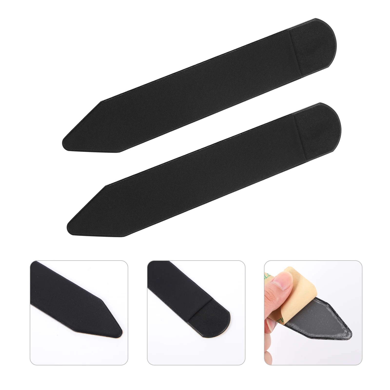 

2pcs Touch Screen Holder Stylus Cover Pu Glue Back Case Electronic Pen Durable Silicone Smooth Nonslip Falling-Resistant Pen