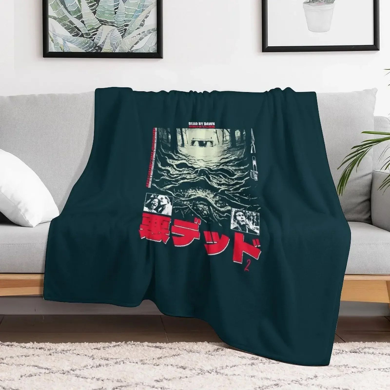 The Cabin - Evil Dead Throw Blanket Summer Beddings Weighted Blankets