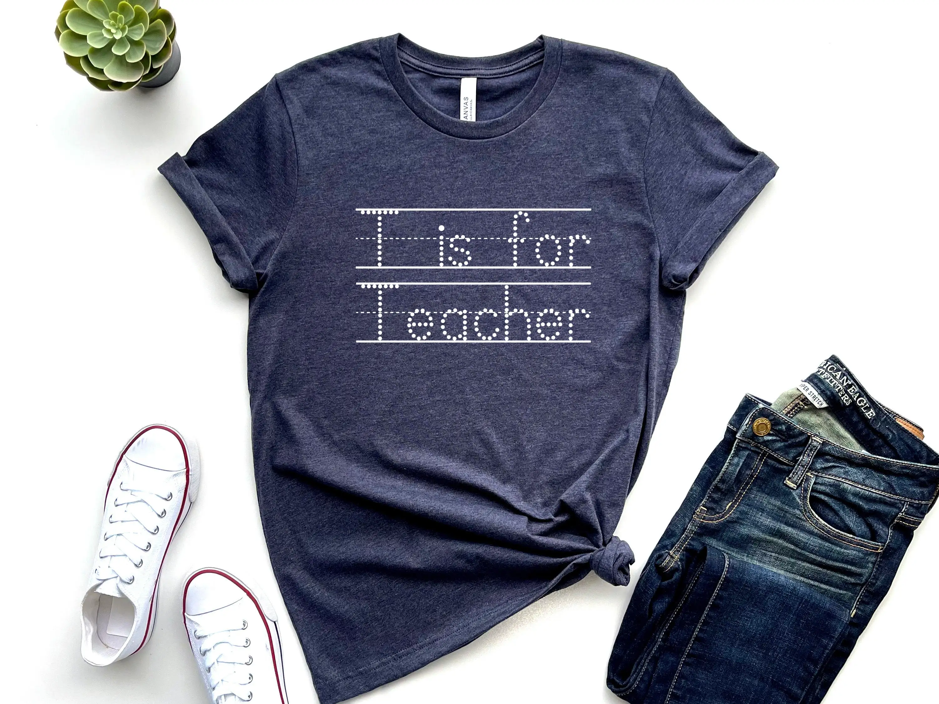 T Is For Teacher Shirt Pre K Preschool Team Hello S