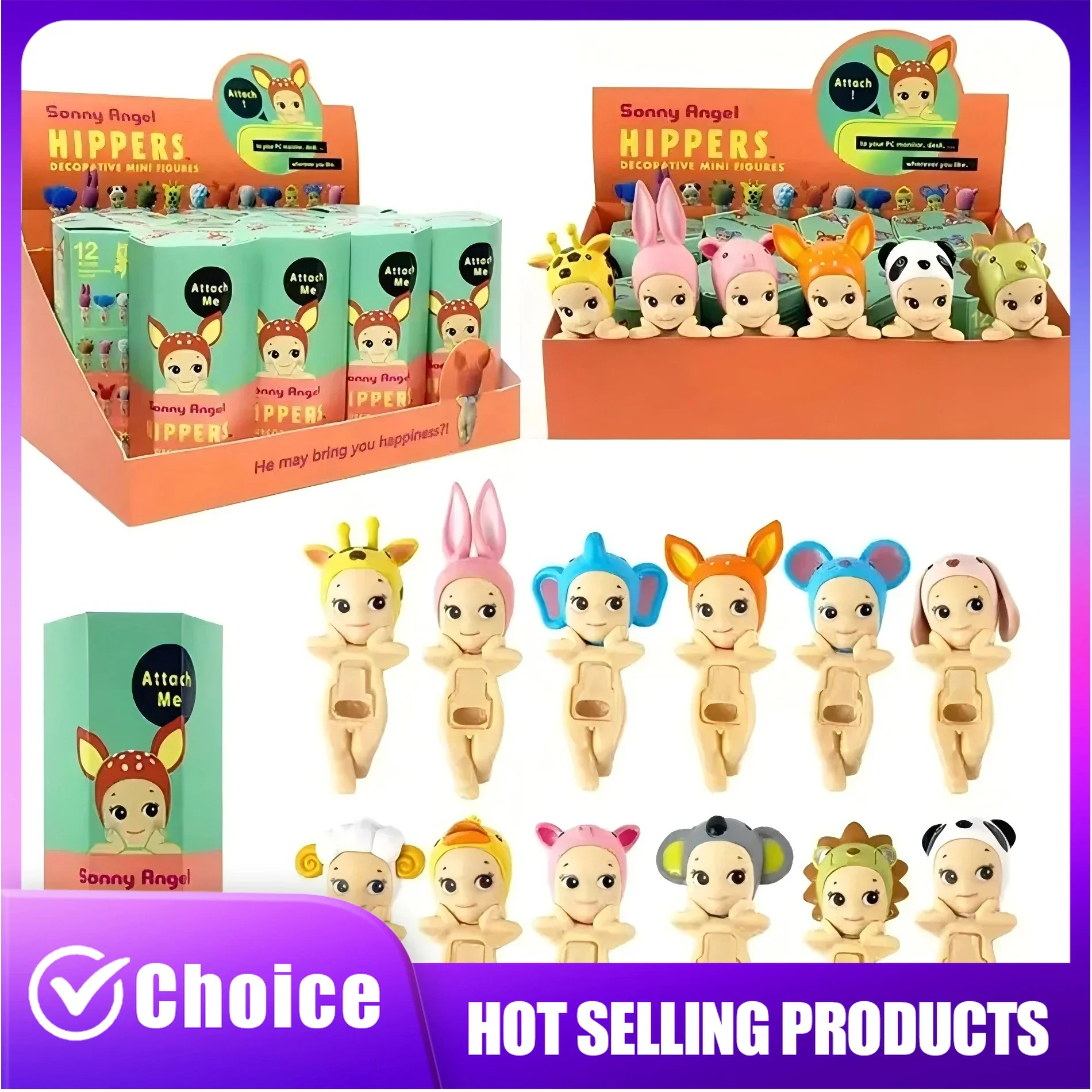 

Sonny Angel Animals Dreaming Series Blind Box Limited Edition PVC Figure Kewpie Doll Cute Collectible Toy Gift for Kids Girls