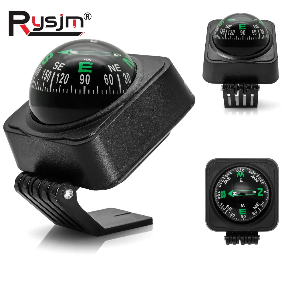 Auto Vehicle Navigating Car Compass Car Dashboard Navigation Compass For Outdoor Boat Hiking Portable Folding Camping Equipment