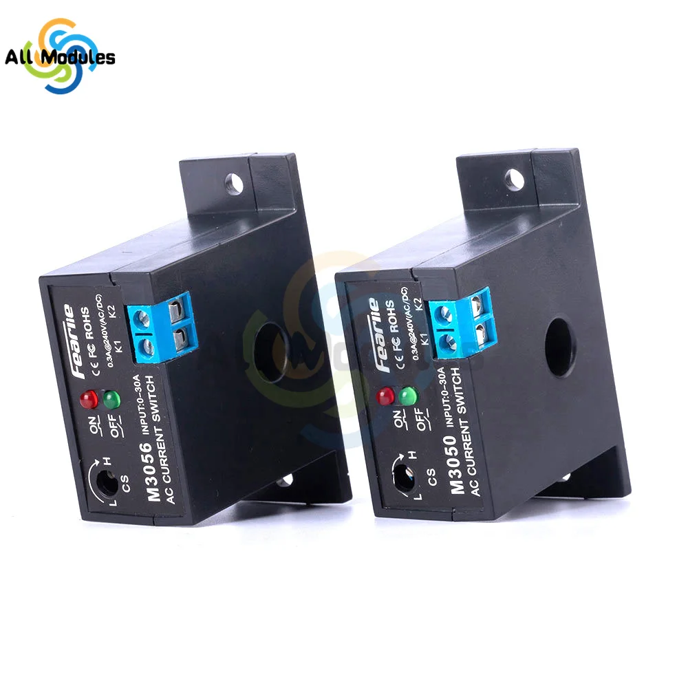 M3050-M3086 Current Detection Switch Induction Relay Switch Alarm Transformer Control Current Sensing Switch Detection Module