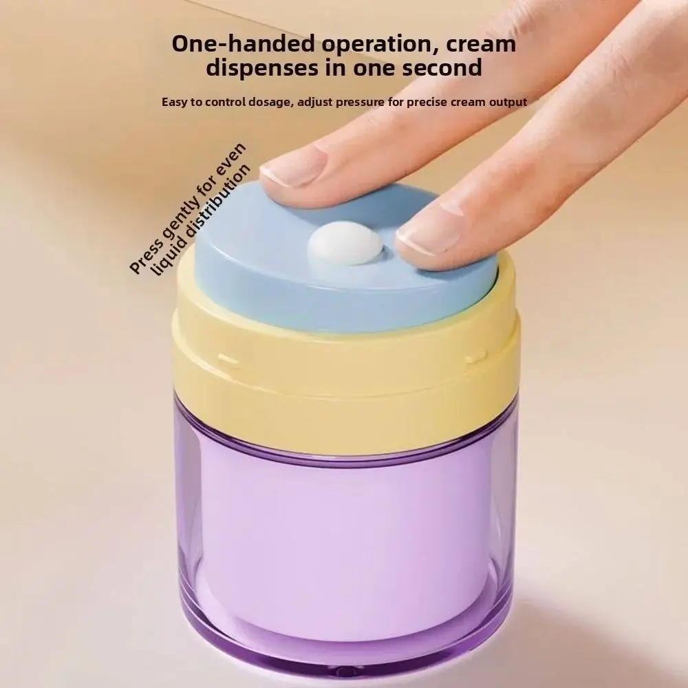 50 ml Fassungsvermögen, Airless-Pumpflasche mit Druckmechanismus, nachfüllbare Vakuum-Cremeflasche, auslaufsicher, tragbarer Behälter für Gesichtscreme, ideal für Reisen. – Detail 10