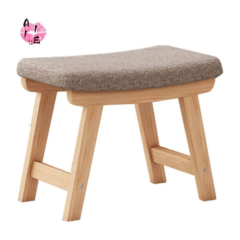 

A11E-1 Pcs Household Low Stool Fashion Sofa Stool Small Chair Living Room Small Stool