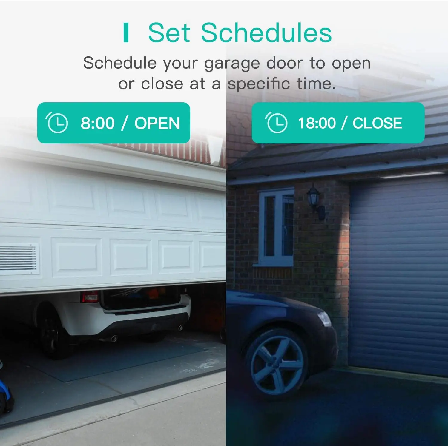 -Controlador Abridor de Porta de Garagem, Interruptor Inteligente, Controle de Voz Temporizado, Funciona com Alexa, Google Home, Vida Inteligente