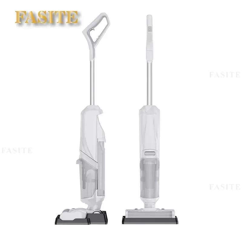 For Washing Machine Household Double Roller Brush Mopping Sweeping Suction Three in One Mop Dripping Washing Cleaning Tool