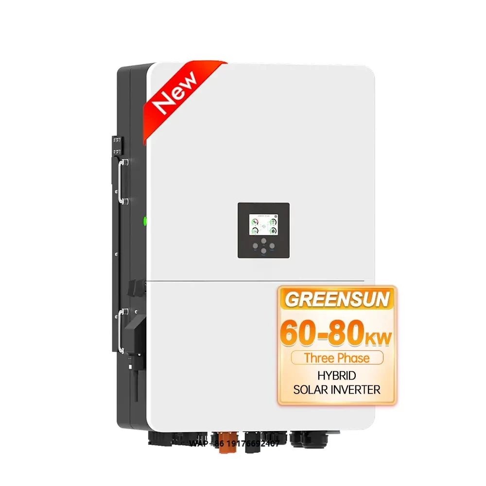 Deye High Quality 50kw 60kw 70kw 80kw Solar Energy Inverter  Hybrid Solar Inverter with WiFi