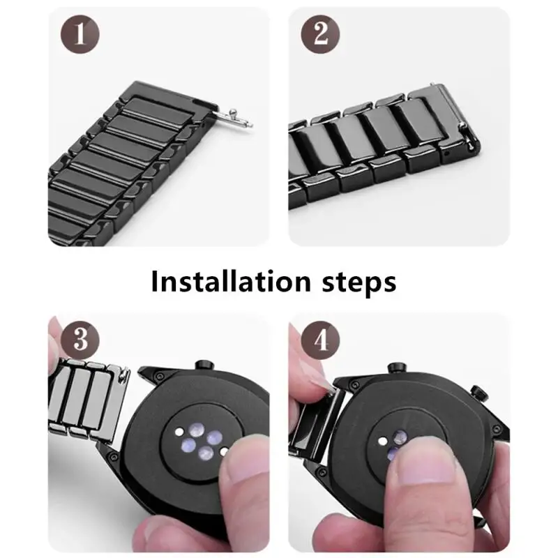 Luxury Ceramic Strap For CMF Watch 3 Pro Smartwatch Replacement Wristband For CMF by Nothing Watch Pro 3 2 1 Bracelet Watchband