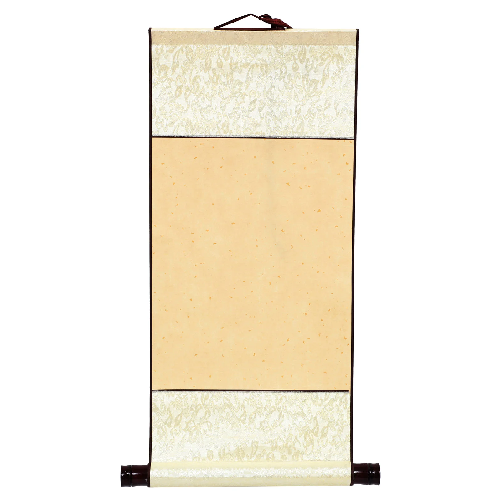 Blank Hanging Scroll Paper Calligraphy Practicing Rice Painting Supply Child Wall