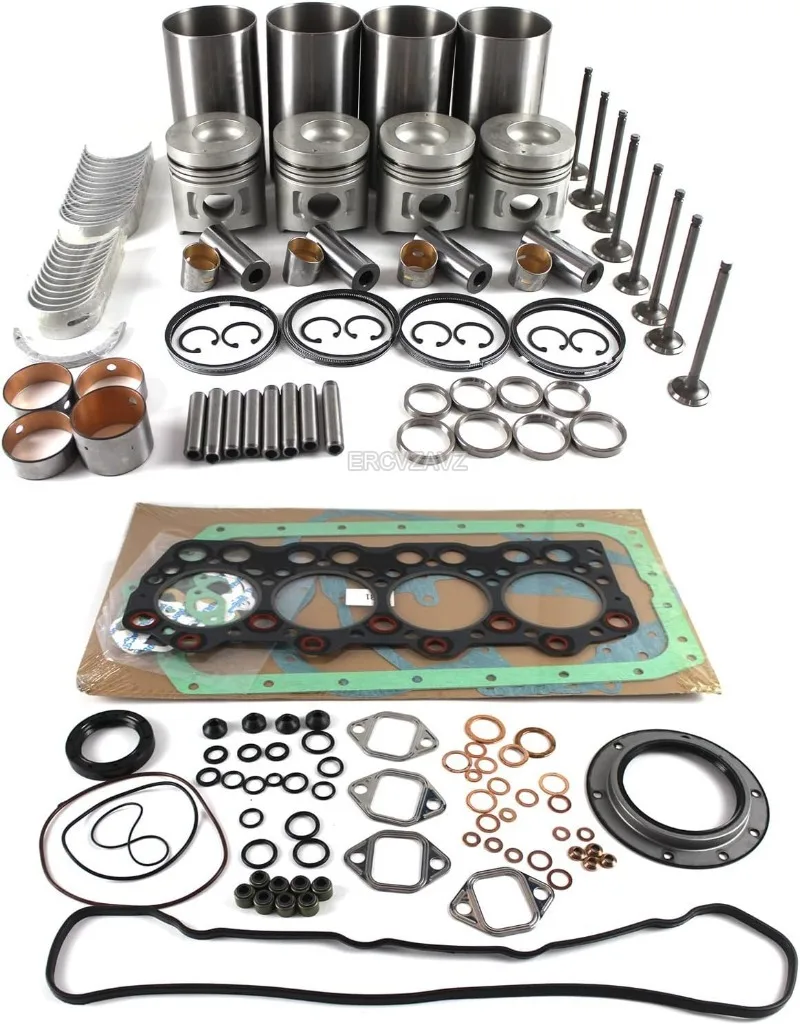 4D31 4D31T Engine Rebuild Kit for Fuso Canter FE FG Kato HD250 HD400 HD450 Truck Excavator Mitsubishi Engine Isuzu 4HK1 4HK1T