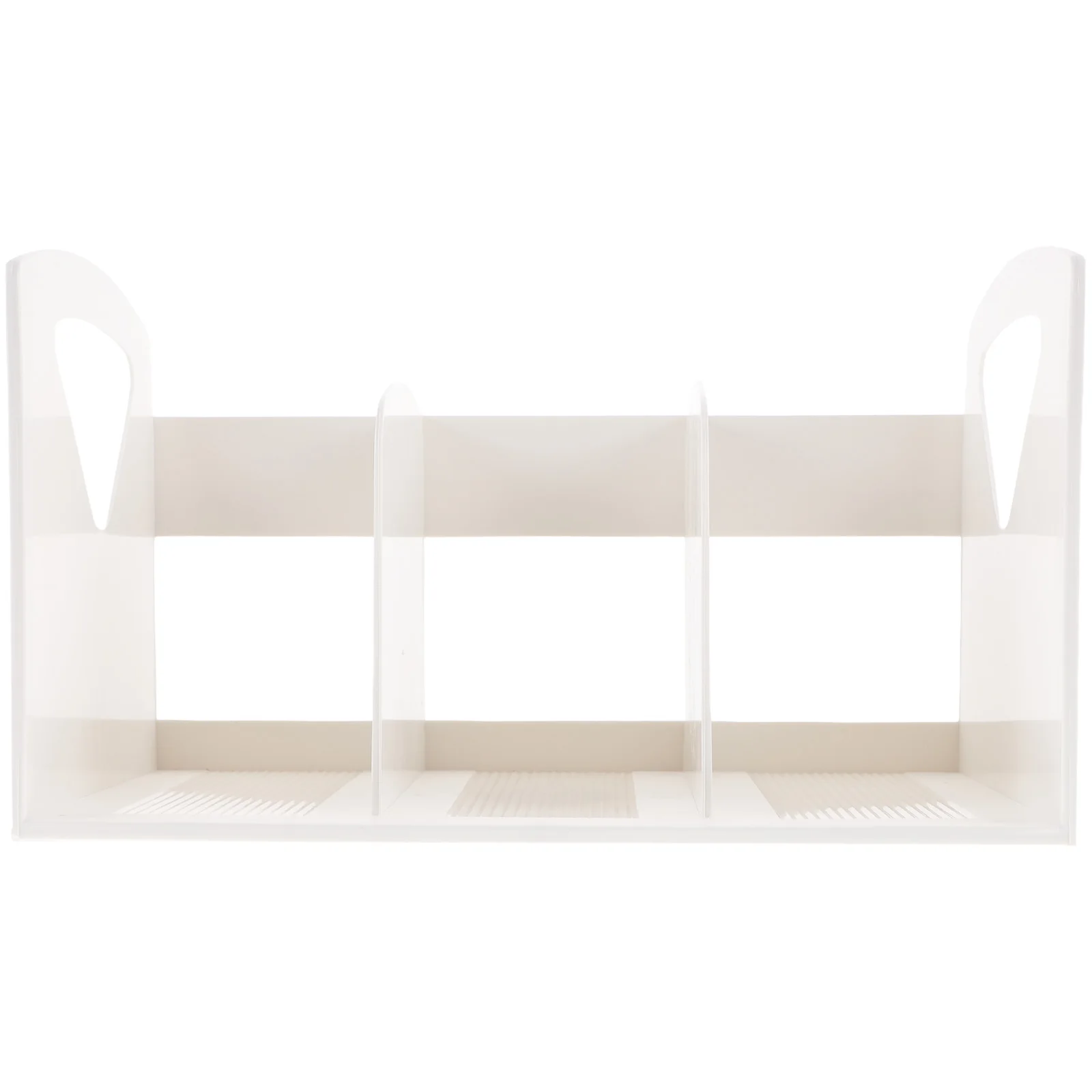 

Book Storage Rack Bookshelves Desktop Label Documents Bookshelf Portable Organizer for Office