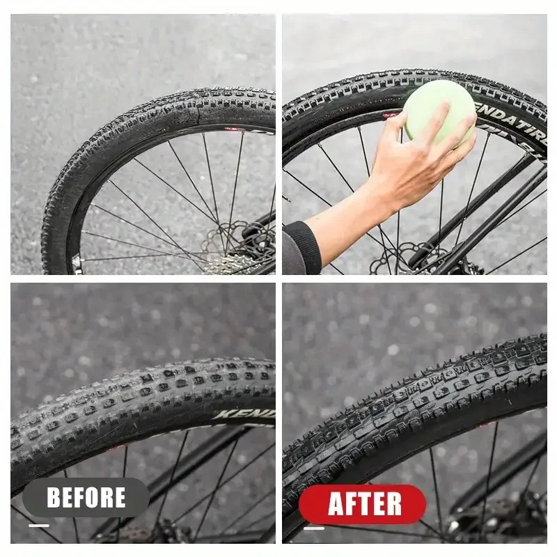 KJM 35G Universal Wax Tire Polish Multifunctional Refurbish Paste for Car Tires Plastic Parts Door Steps Bicycles & Motor