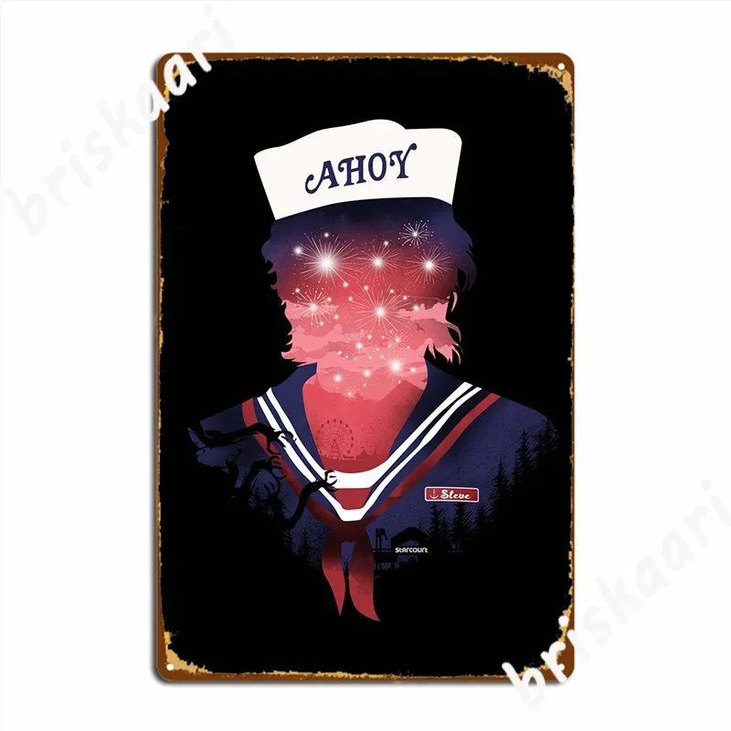 أهوي علامة معدنية تصميم نادي حفلة سينما جدار ديكور تين تسجيل الملصقات