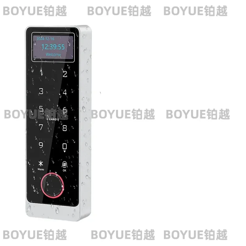 Smart Biometric Door Lock Fingerprint Keypad Waterproof NFC WiFi Tuya App RFID Access Control System 125K 13.56Mhz Entry