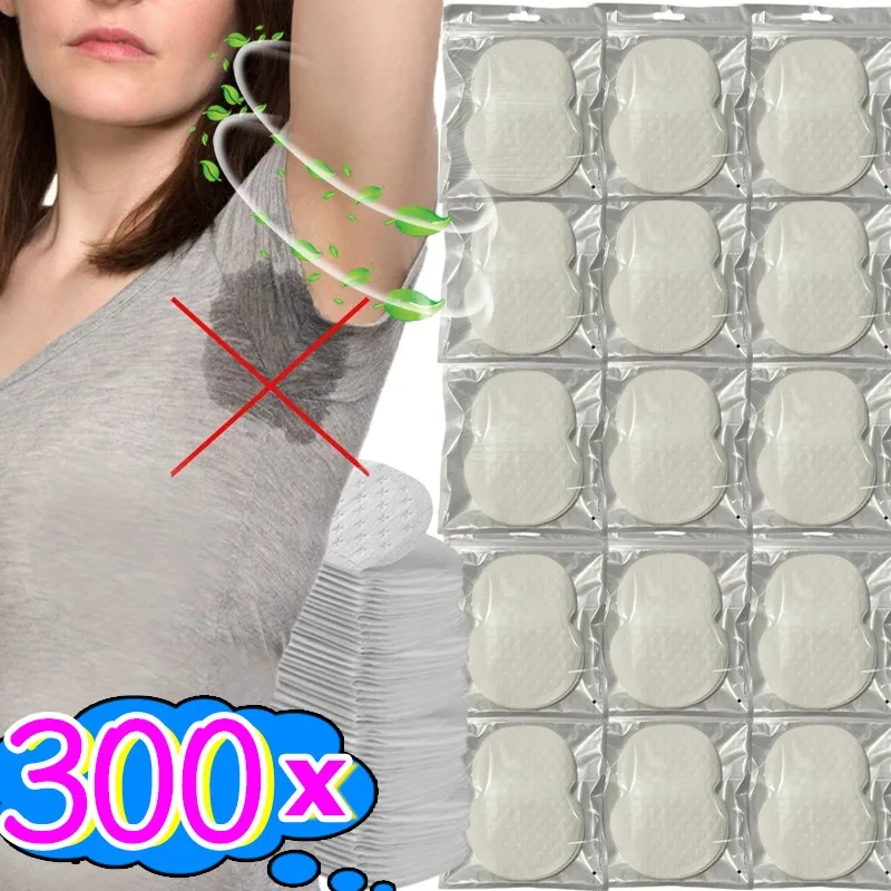 10/300Pcs Wholesale Sweat Pads Underarm Pads for Women Men Dress Clothing Perspiration Deodorant Pad Armpit Care Absorbent Pads