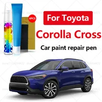 Pluma de reparación de pintura de coche para Toyota Corolla 2020-2025, accesorios de reparación de arañazos de pintura cruzada, 4 Uds., blanco, 089, negro, D11, rojo, 3R3, gris
