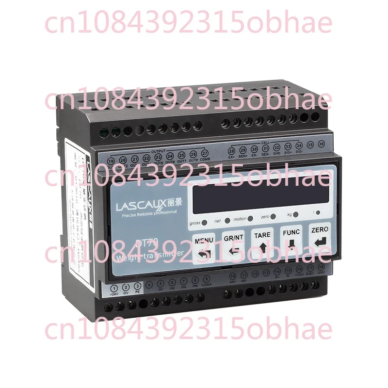 DT70 Weighing Transmitter Display Instrument Weight Controller RS232/RS485 Rail Mount