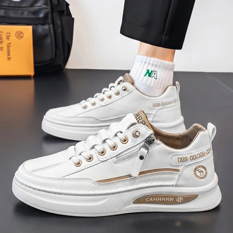 Summer Internet Popular Forrest Gump Sneakers For Men Thin Light Breathable Textile Upper Shock Resistant Soft Cushion Sole Anti