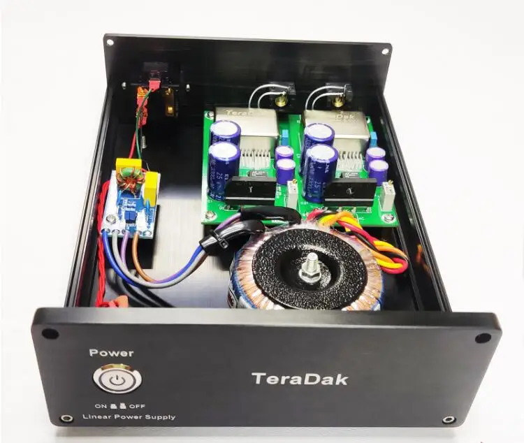 TeraDak fever audio dual-channel SC cut OCXO independent clock source generator ultra-low phase noise constant temperature