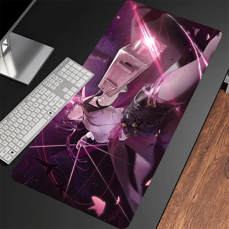 Anime Cartoon Girl Mouse Pad Kafka Honkai Star Rail Laptop Computer Lage Tablepad Nootbook PC Gamer Rubber Anti-Slip Mouse Mats