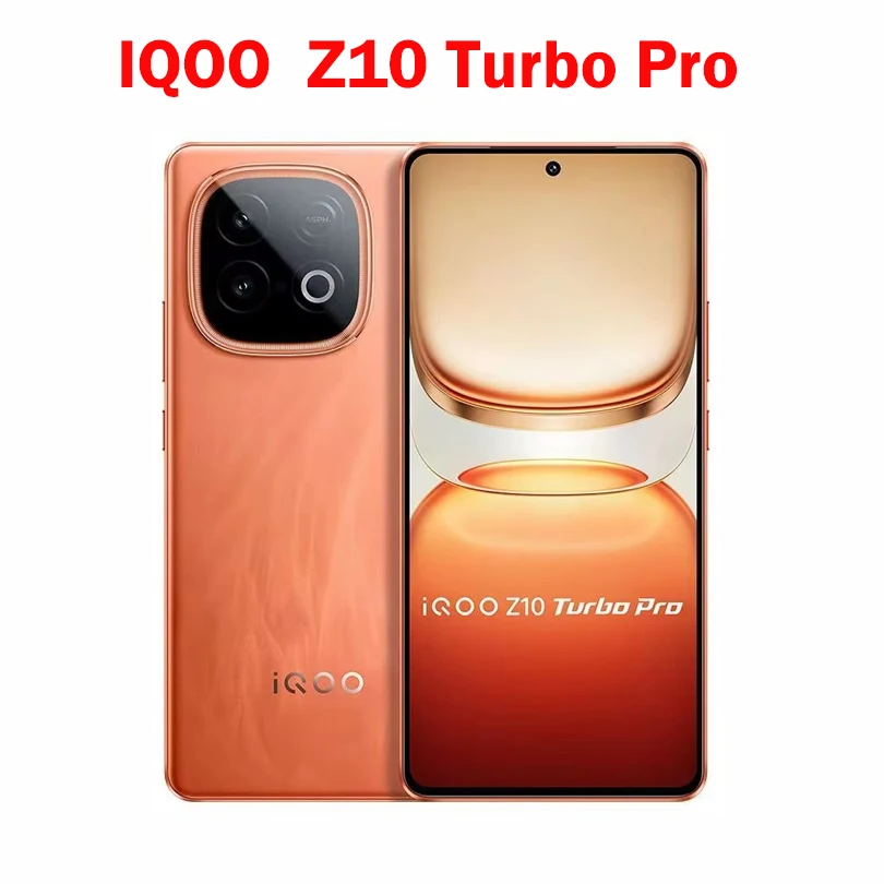 IQOO Z10 Turbo Pro 5G Snapdragon8s Gen4 6.78 بوصة AMOLED 144 هرتز 50 ميجابكسل 120 واط داش شاحن 7000 مللي أمبير OTA NFC أندرويد 15