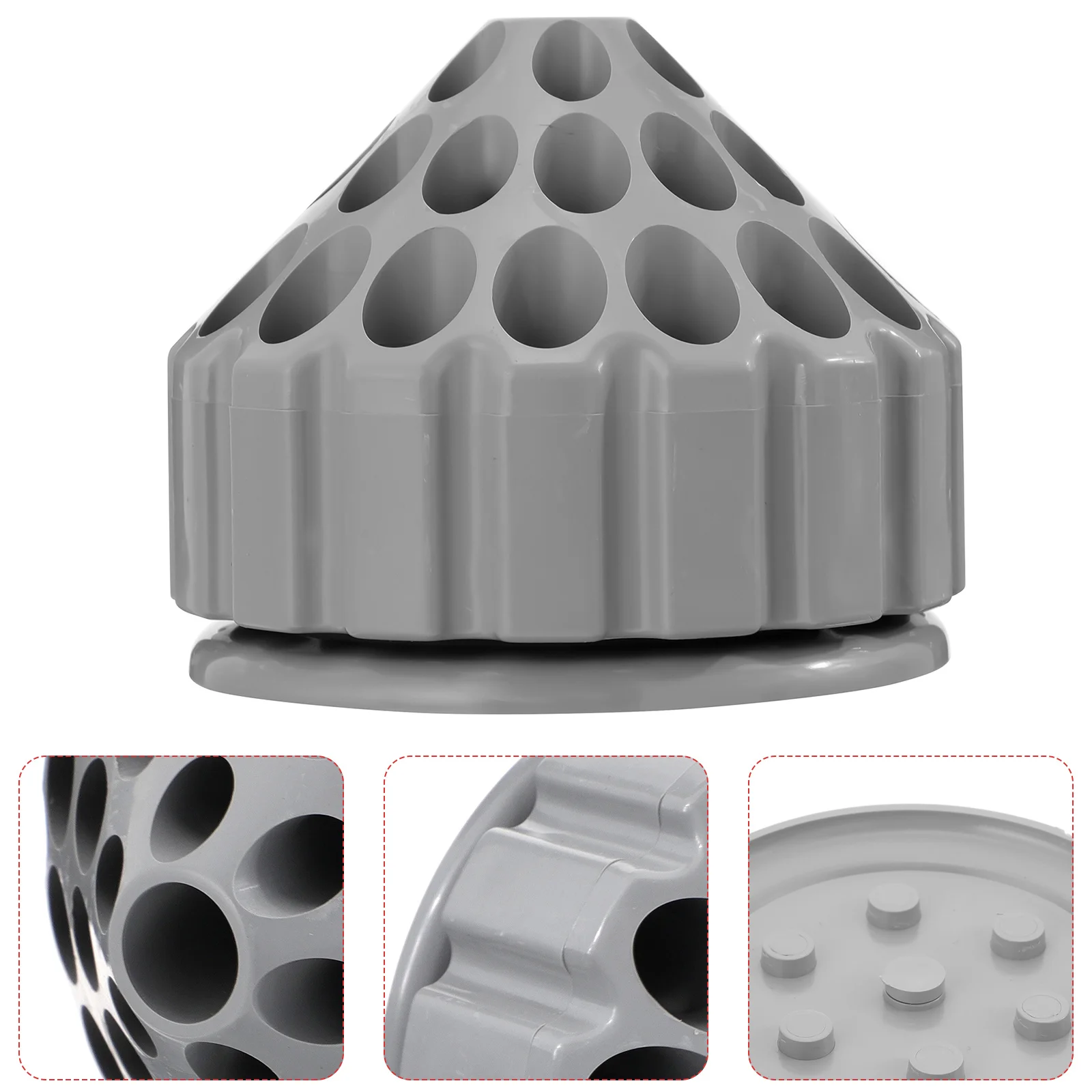 

Screwdriver Drill Storage Box Socket Holder Bit Grinder Machine Abs Rotating Bits