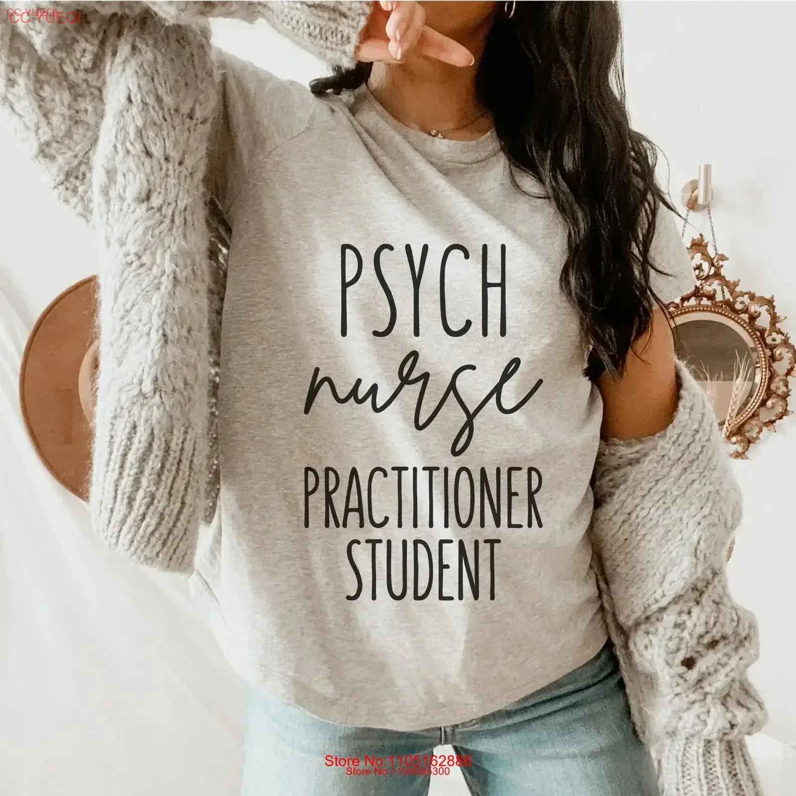 Psych Nurse Practitioner StudenT T Shirt Psychiatric gift NP Mental Health PMHNP vintage Washed designer clothes Casual Stylish