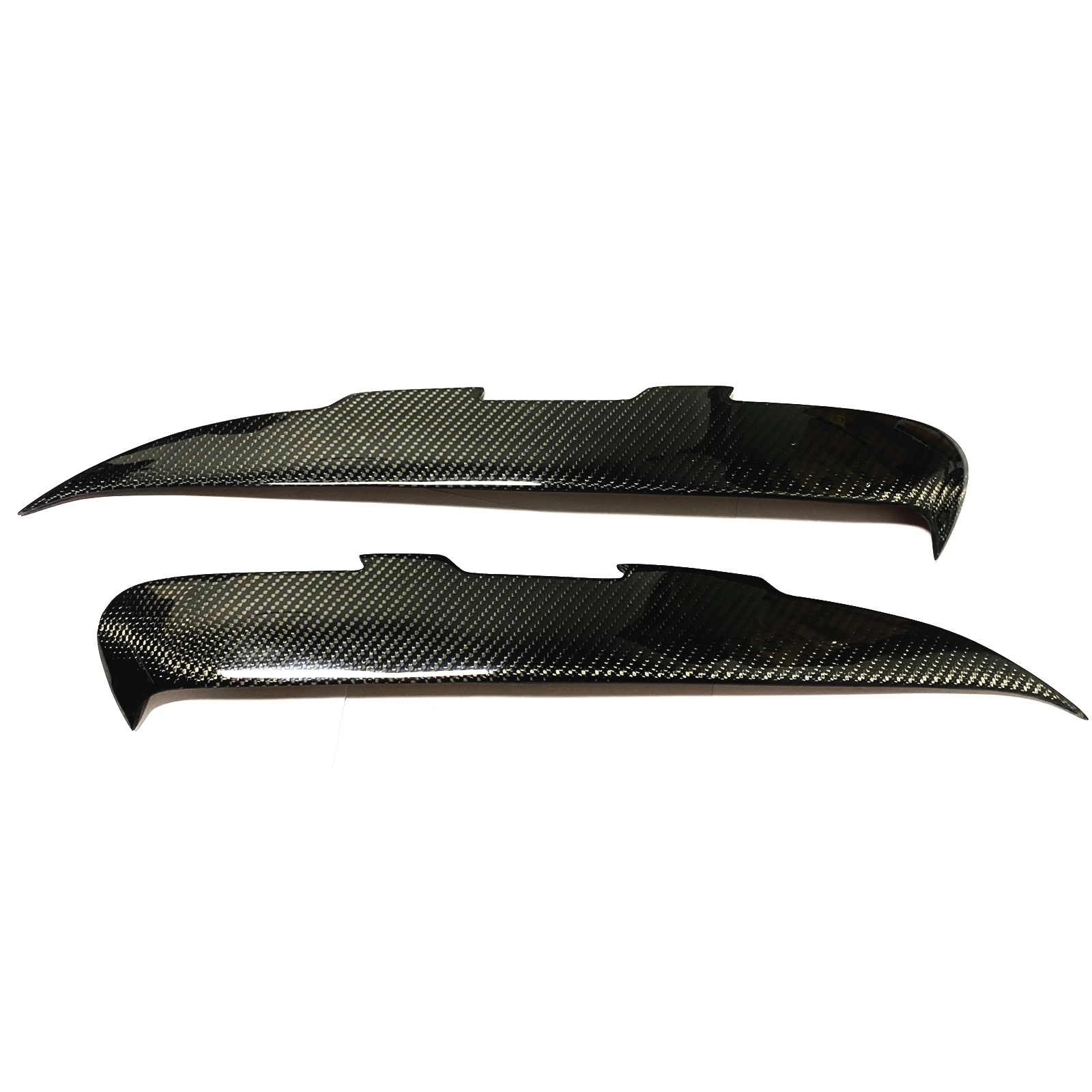 

Exterior Front Head Light Brow Sticker Lamp Cover Headlight Eyelid Trim Carbon Fiber For Mazda MX5 Miata 2009-2012