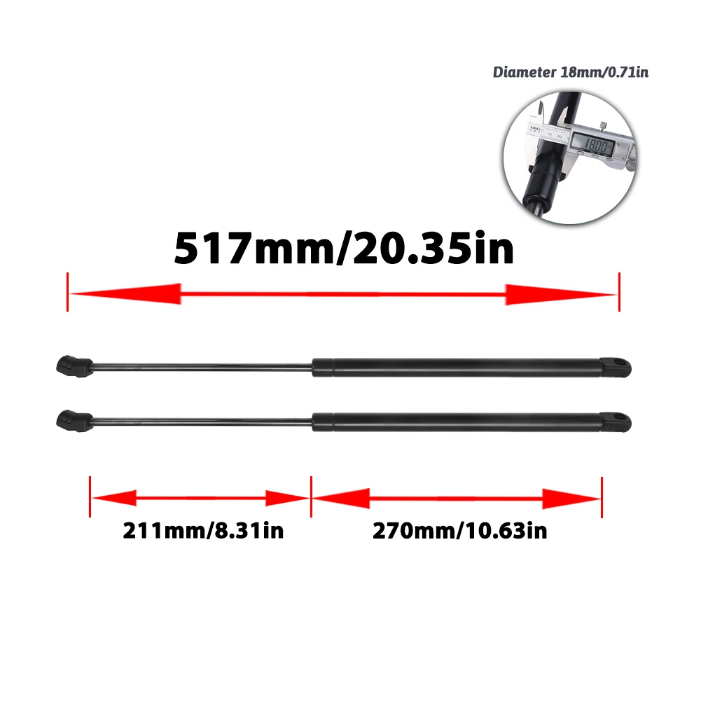 2pcs For Ford Taurus 2010 2011 2012 2013 2014 2015 2016 2017 Car Trunk Tailgate Lift Supports Rear Boot Gas Spring Struts Shocks