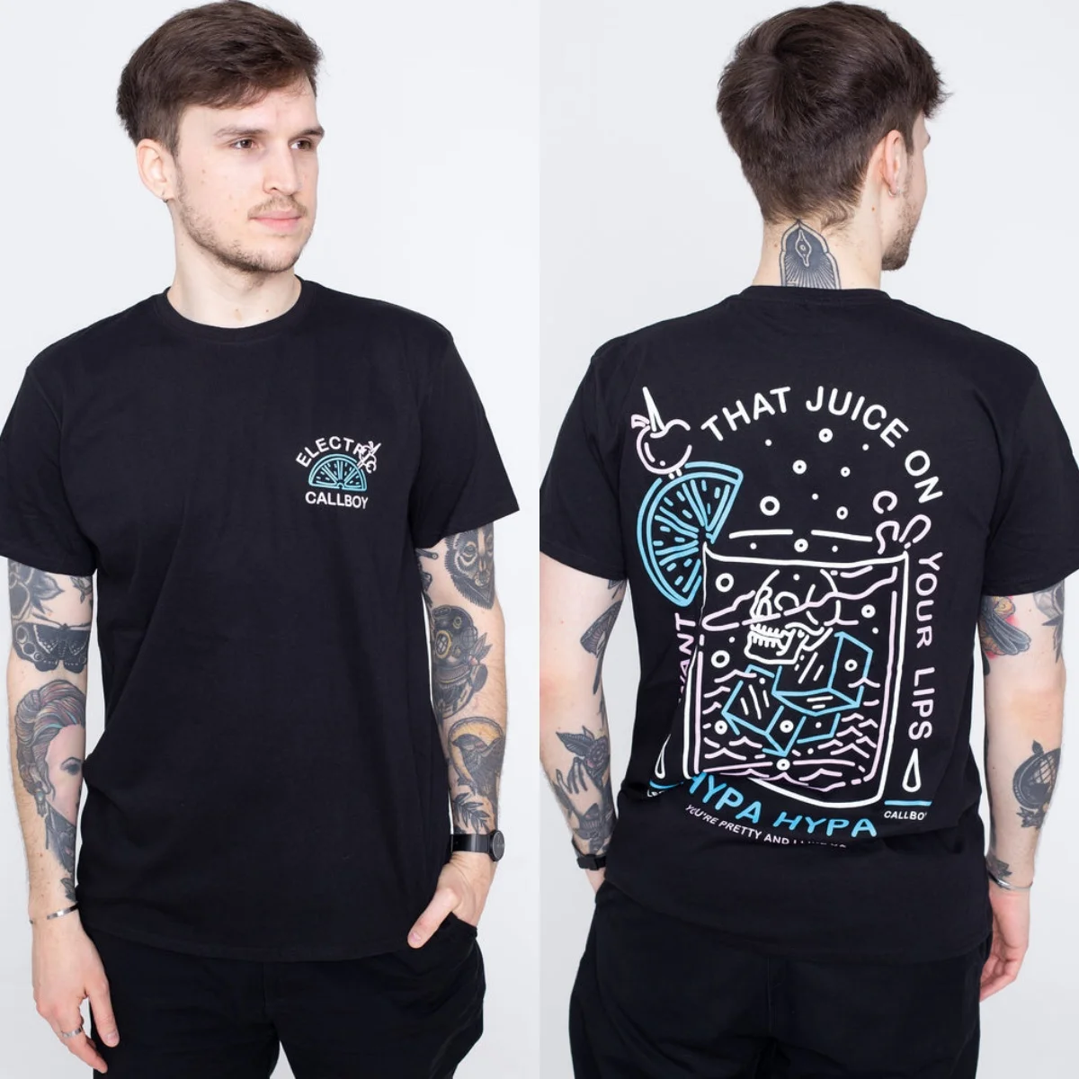 Y2k Electric Callboy Graphic Cotton T-shirt Unisex Summer Short Sleeve Fashion Brand Tee Luxury Casual Vintage Retro Tees