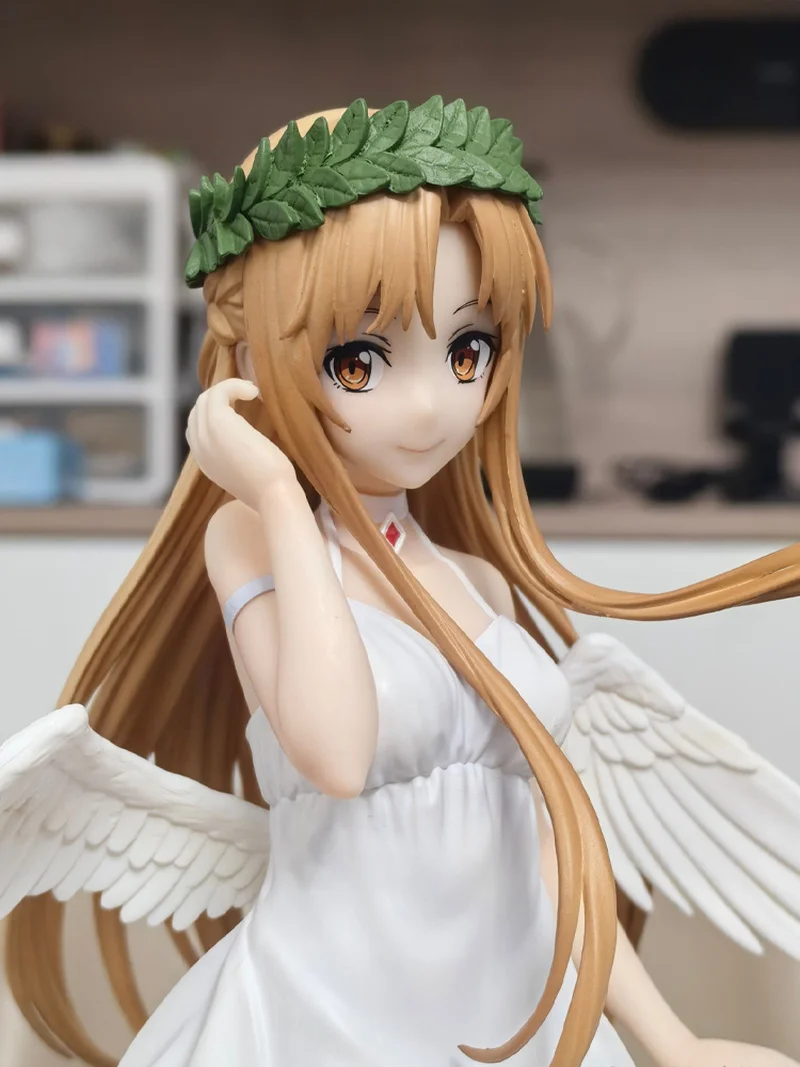 

In Stock Genuine Furyu 1/6 Bicute Pure Figure Sword Art Online Yuuki Asuna Angel Wings Series Cute Pvc Model Collectibles Toy
