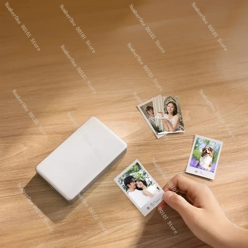 For Pro Photo Wireless Bluetooth Printer, Portable Small Home Photo Printer with High Definition Printing