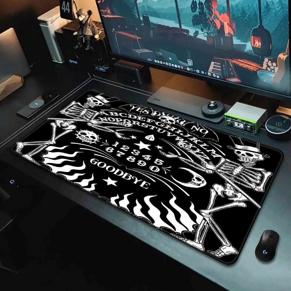 Ouija Board Mousepad HD Printing Computer Gamers Locking Edge Non-slip Mouse Pad XXL90x40cm Keyboard PC Desk Pad