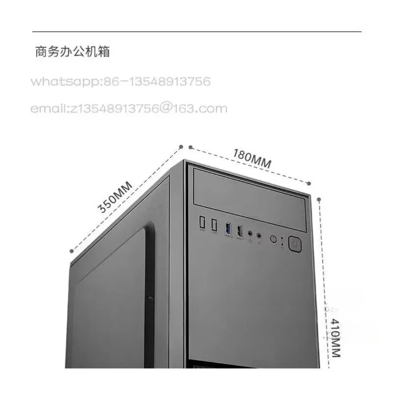 ATX Desktop PC Case USB3.0 Large Motherboard Support Office Home Gaming Computer Tower Chassis Empty Box