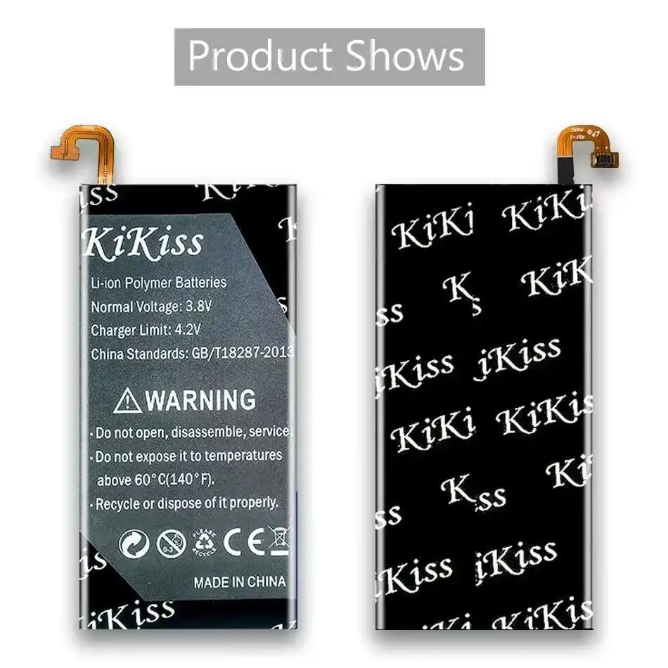 KiKiss بطارية EB-BC900ABE 4800mAh لسامسونج غالاكسي C9Pro C9 برو Duos SM-C9000 SM-C9008 SM-C900F SM-C900Y Bateria