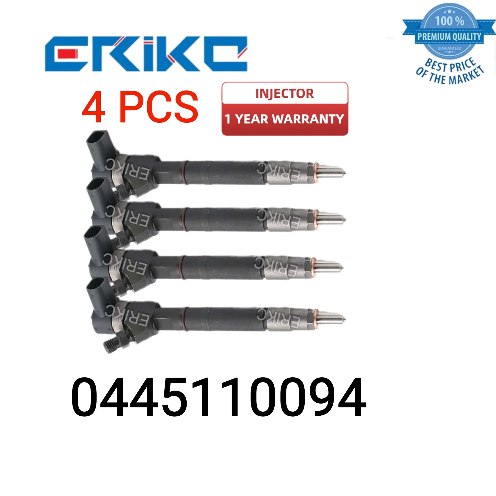 

4 PCS 0445110094 Diesel Injectors 0 445 110 094 Auto Engine Fuel Injector 0445 110 094 Auto Accessory Injector 0986435035