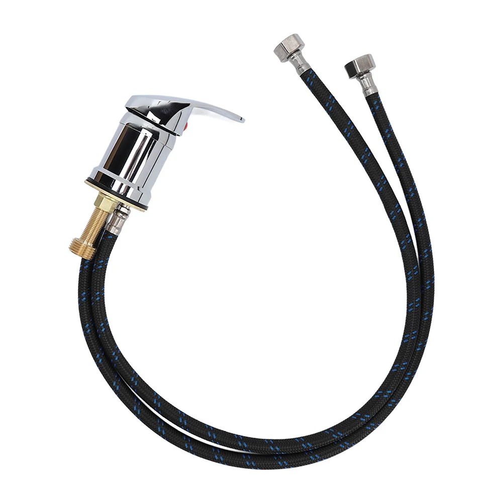 For Hair Salons Leak-proof Valve Barber Shop Faucet Salon Environment Alloy Construction Barber Faucet Compact Portable Design