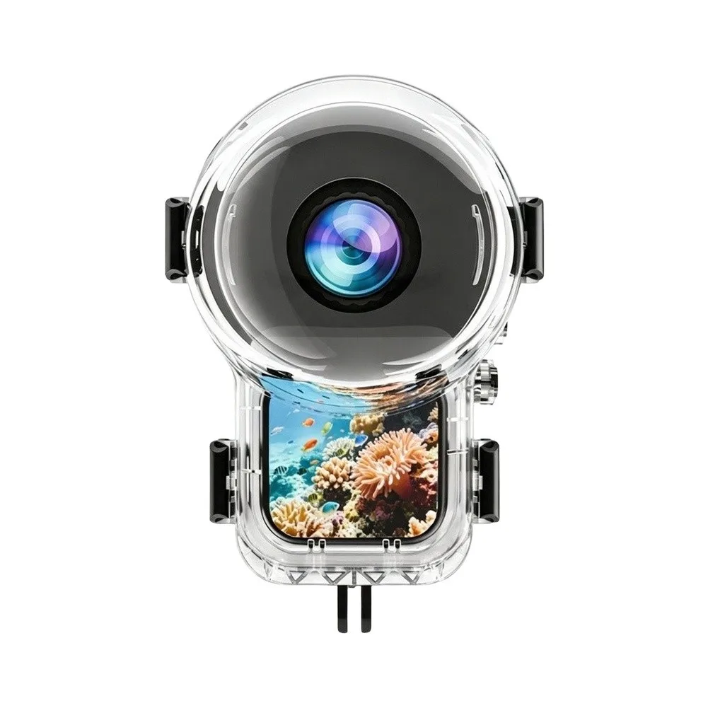 Transparent Waterproof Dive Case Up To 60m Anti-Fog Housing For Insta360 X6 360 Action Camera Underwater Photography Accessories