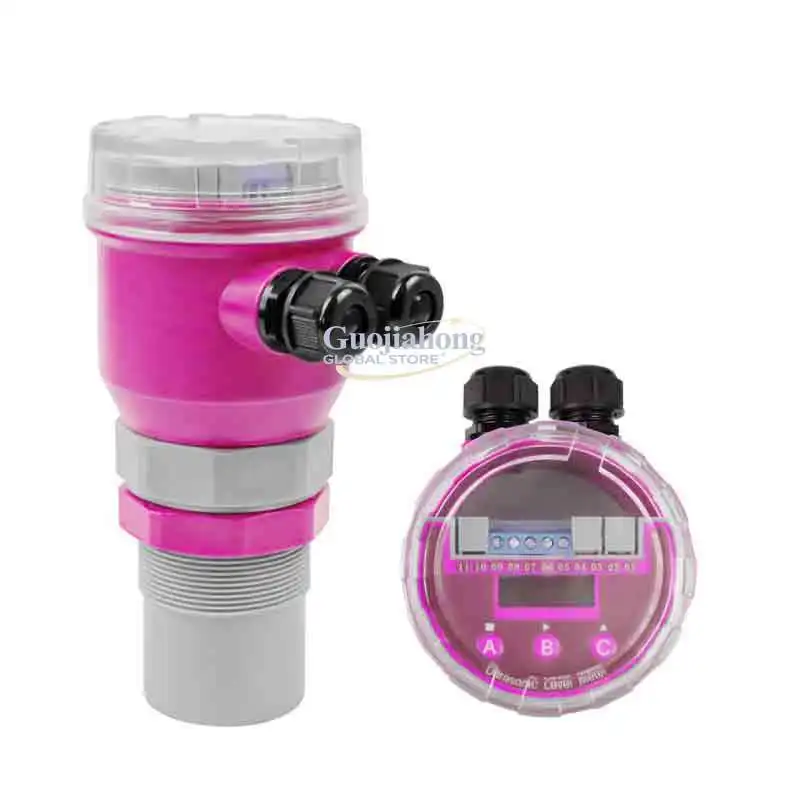 

HNL100-A Ultrasonic Liquid Level Sensor Non-Contact 5-40m Range 4-20mA/RS485 Output IP65