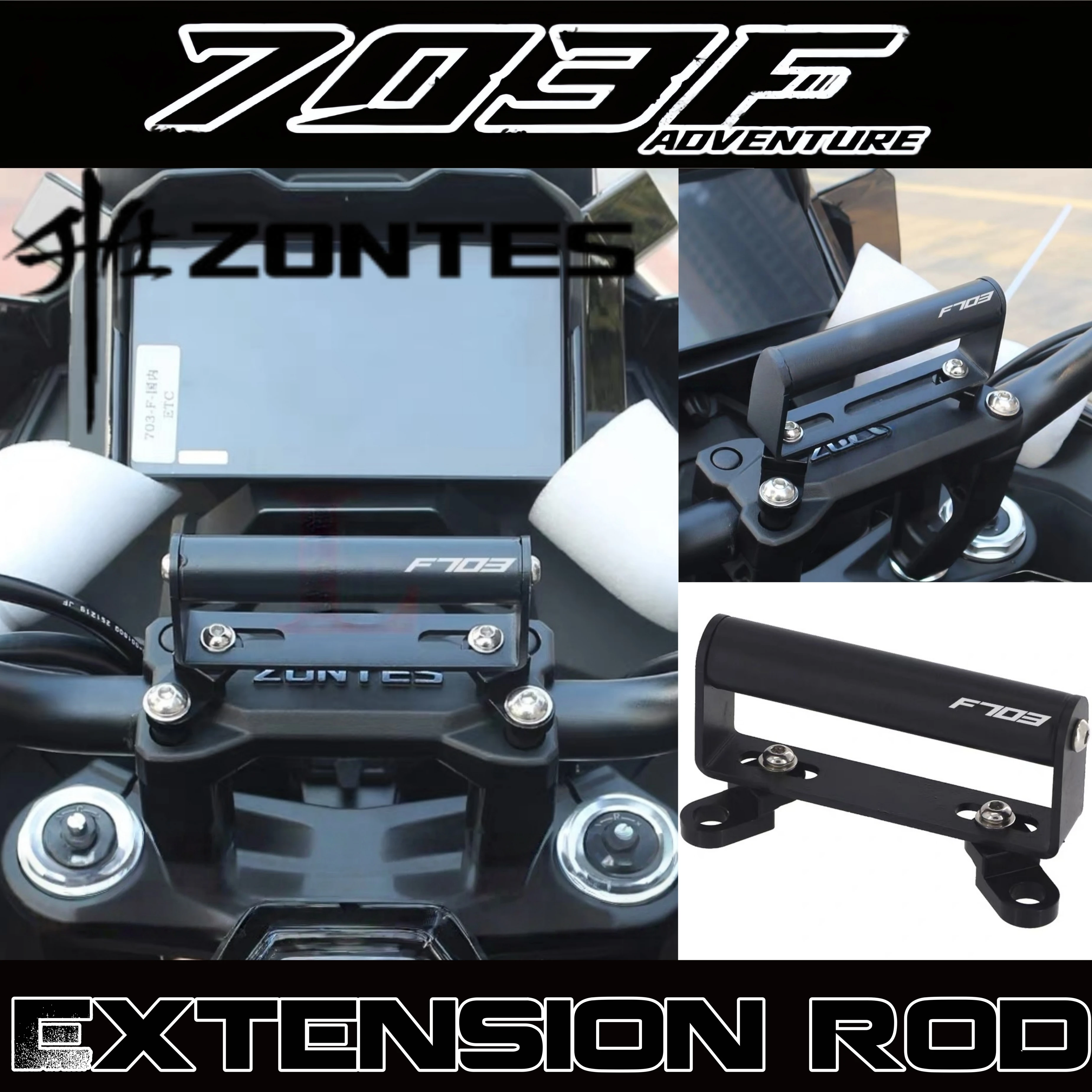 per-zontes-703f-asta-di-estensione-multifunzionale-modificata-per-manubrio-con-supporto-per-navigatore-e-telefono