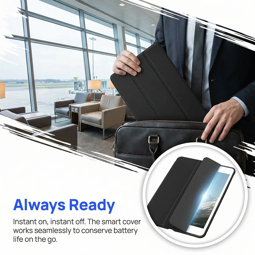 Pour iPad 9.7 2017/2018 6e/5e - Magnetic Case Smart avis et prix