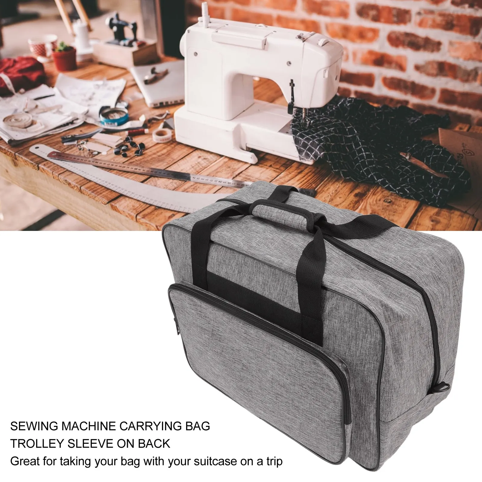 Sewing Machine Storage Bag Portable Universal Tote Bag Sewing Machine Carrying Handbag