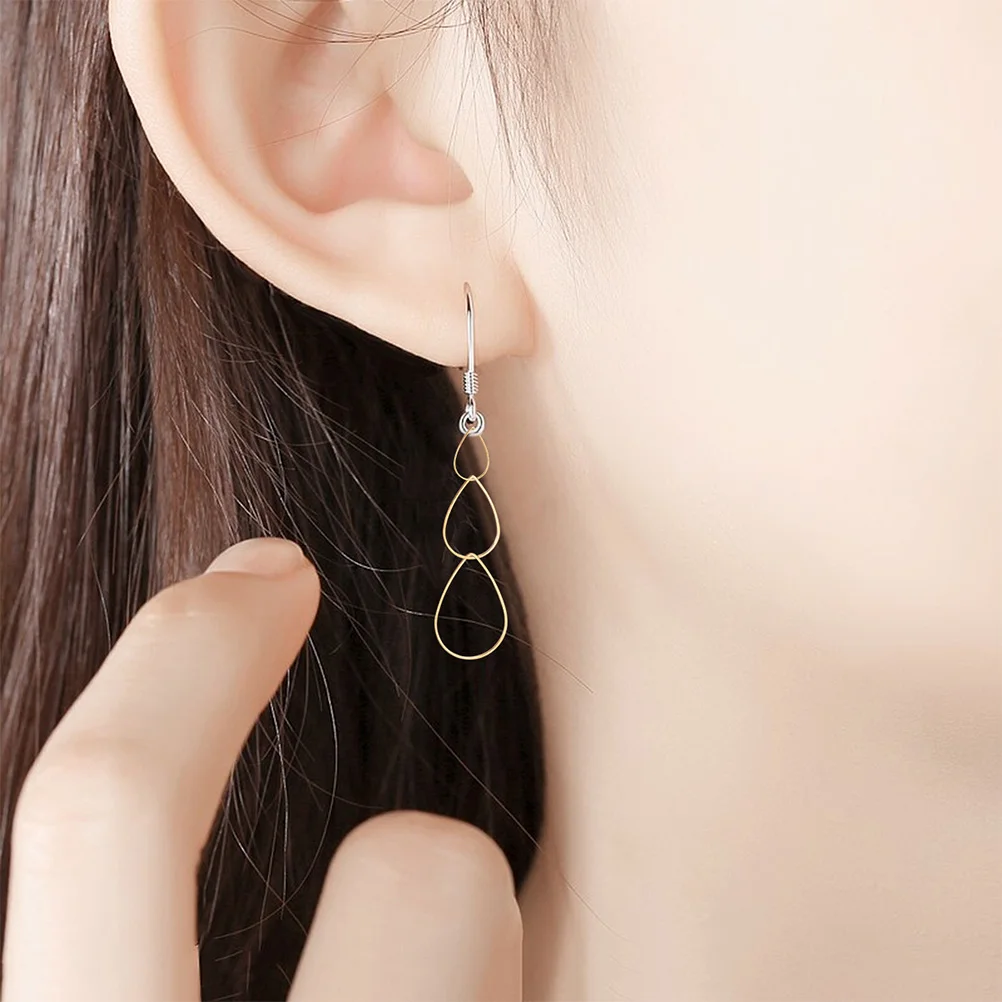 

20pcs Geometric Water Drop Earring Pendant DIY Necklace Bracelet Making Jewelry Supplies Charm Kit