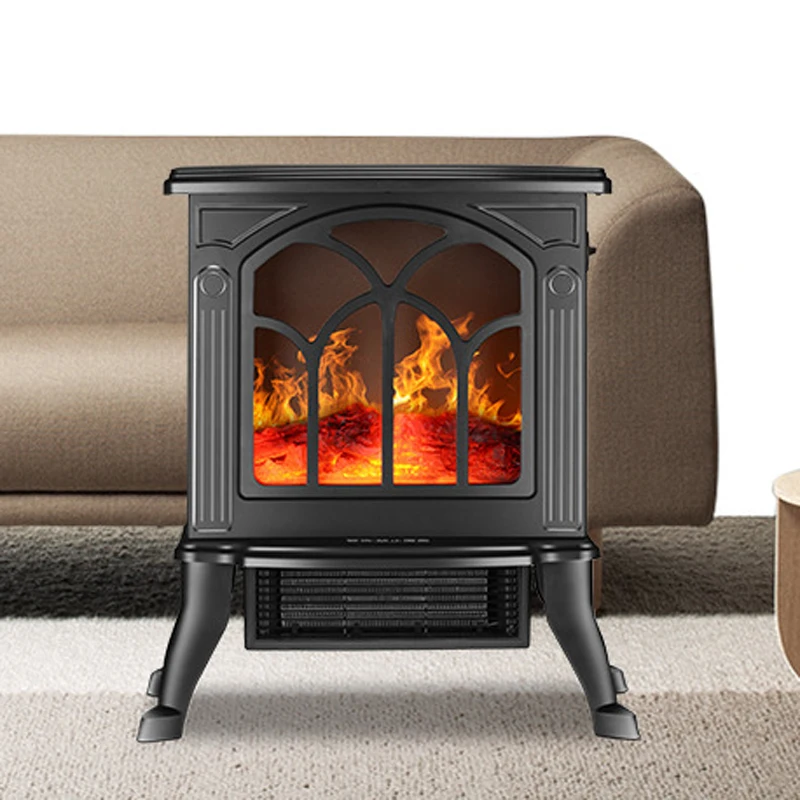 Бытовой Крытый Бездымный Электрический Камин Отопление 3D Пламя Гора Многофункциональный Энергосберегающий Тепловентилятор