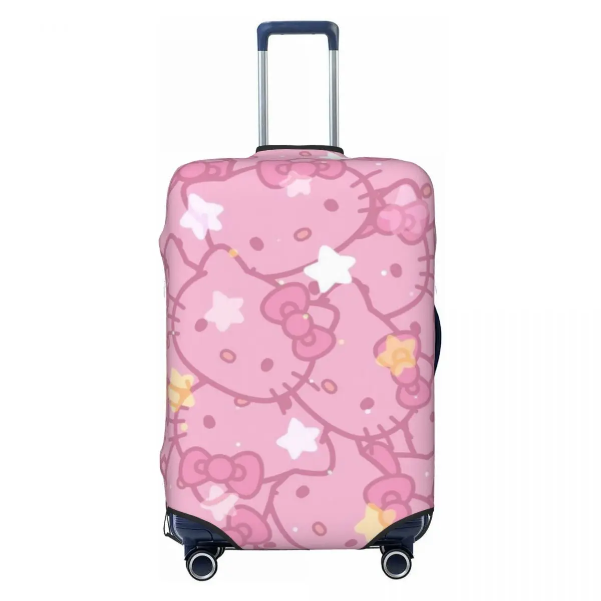 

Custom Sanrio Kitty Hello Kitty Luggage Cover Cute Cartoon Suitcase Protector Covers Suit For 18-32 inch