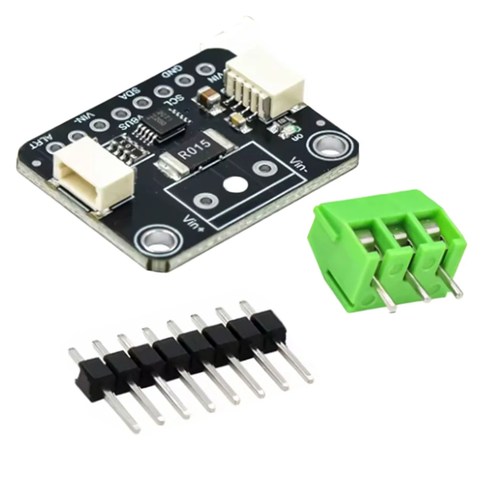 For Precise Circuit Analysis 20Bit Voltage Module Energy Efficient Monitoring Device I2C Power Sensor 20-bit Resolution Accuracy