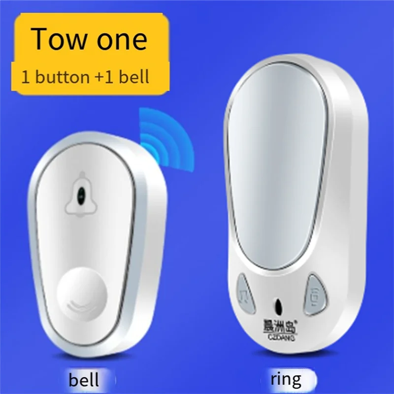 

N93R Ultra Long Distance Doorbell Wireless Home Intelligent Electronic Remote Control Doorbell Patient Elderly Pager